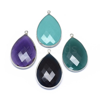 Glass Pendants G-E526-16-1