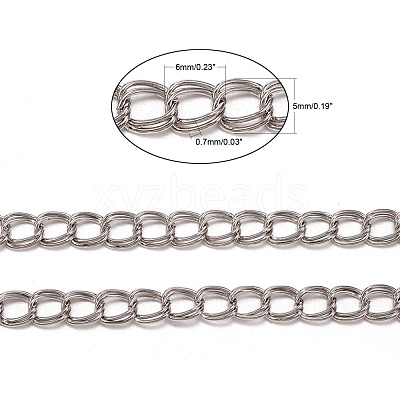 Nickel Free Iron Double Link Chains CHD004Y-NF-1