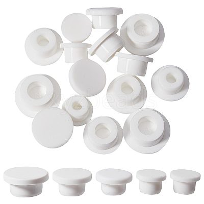 20Pcs 5 Style Silicone Bottle Seal Plug FIND-GF0004-32-1
