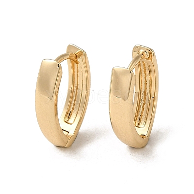 Brass Hoop Earring EJEW-L271-12KCG-03-1