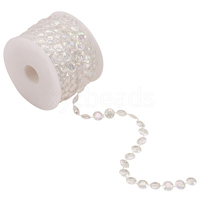 Handmade Plastic Beaded Chains CHC-CJ0001-55-1