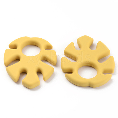 Food Grade Eco-Friendly Silicone Big Pendants SIL-S003-07B-1