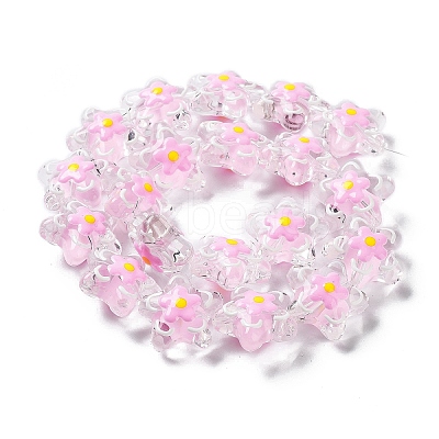 Transparent Glass Beads LAMP-H065-02E-1