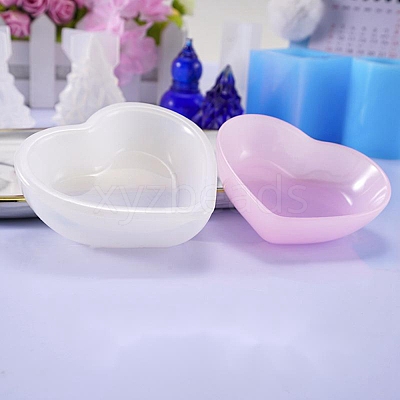 DIY Heart Dish Silicone Molds LS-DIY-G014-19-1