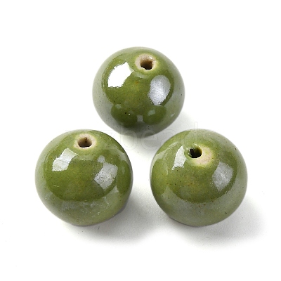Handmade Polymer Clay Beads PORC-K005-02C-09-1