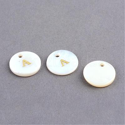 Freshwater Shell Pendants SSHEL-S249-1