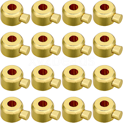 Brass Crimp Beads KK-SC0004-42G-1