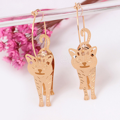 Alloy Hoop Earrings WG92327-01-1