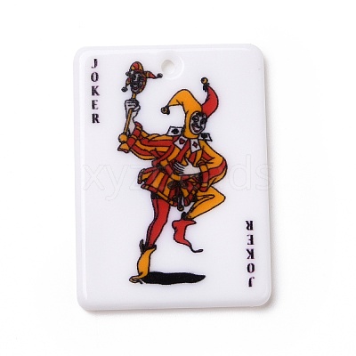 Printed Acrylic Pendants OACR-D008-07I-1