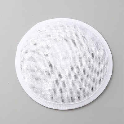 Cotton & Felt Round Fascinator Hat Base for Millinery AJEW-WH0342-56C-1