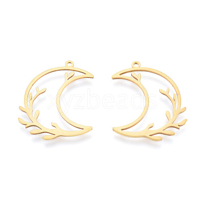 201 Stainless Steel Pendants STAS-N090-LA989-2-1