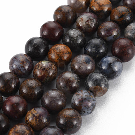 Natural Pietersite Beads Strands G-R446-10mm-13-1