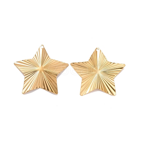 304 Stainless Steel Pendants X-STAS-A061-06G-1