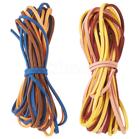 2 Bundles Faux Suede Cord Sets LW-TA0001-08B-1
