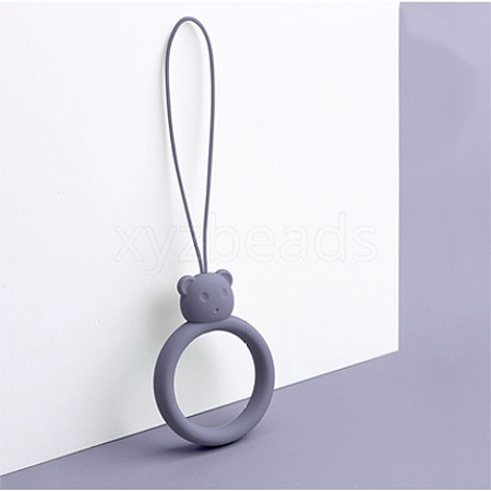 Ring with Bear Shapes Silicone Mobile Phone Finger Rings MOBA-PW0001-20C-1