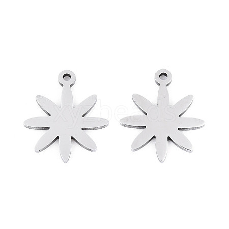 304 Stainless Steel Charms STAS-P433-03P-1