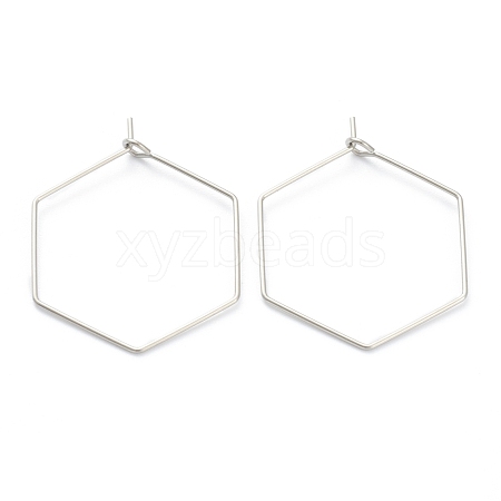 316 Surgical Stainless Steel Earring Hoop STAS-M288-09P-A-1