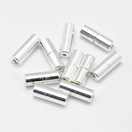925 Sterling Silver Screw Clasps STER-G019-10S-4mm-1