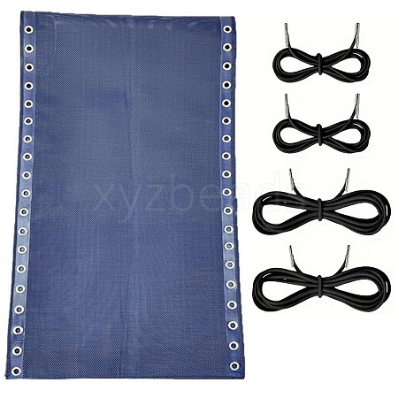 Polyester Fiber Beach Folding Chair Replacement Cloth AJEW-WH20006-375B-02-1