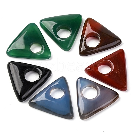 Natural Agate(Dyed & Heated) Pendants G-B122-01-1