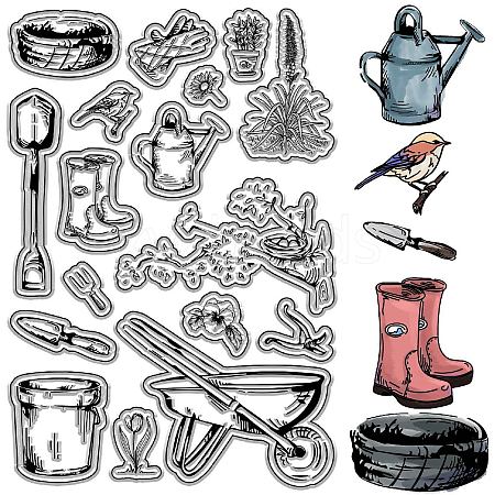 Custom PVC Plastic Clear Stamps DIY-WH0439-0173-1