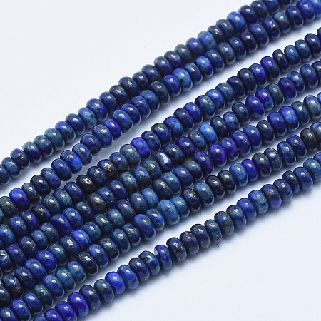 Natural Lapis Lazuli Beads Strands G-E444-22-4mm-1