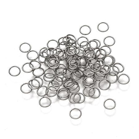 Tarnish Resistant 304 Stainless Steel Jump Rings STAS-D438-06-1