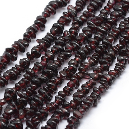 Natural Garnet Beads Strands G-P332-77-1