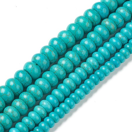 Synthetic Turquoise Beads Strands G-A211-20-1