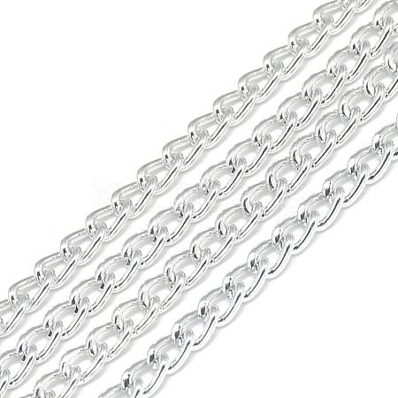Unwelded Aluminum Curb Chains CHA-S001-016-1
