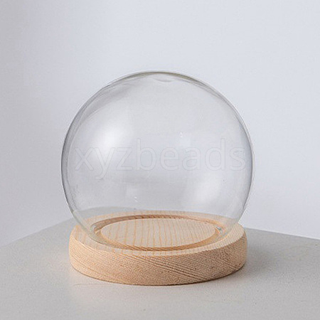 Round Glass Dome Cover PW-WG21808-02-1