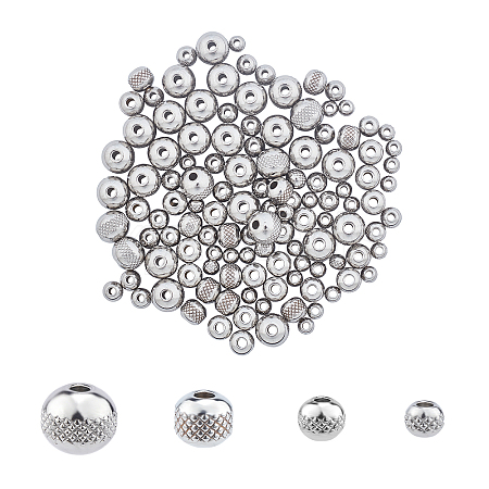 Unicraftale 304 Stainless Steel Beads STAS-UN0018-63P-1