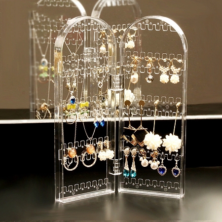 Plastic Earring Storage Display PW-WG699CC-06-1