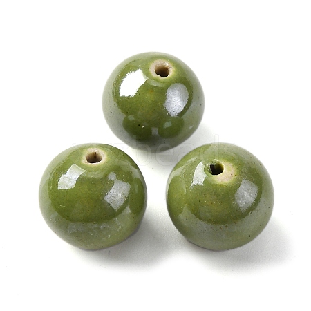 Handmade Polymer Clay Beads PORC-K005-02C-09-1