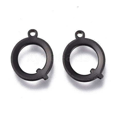 304 Stainless Steel Charms LS-STAS-H112-Q-EB-1