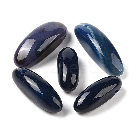 Natural Agate(Dyed & Heated) Beads G-M440-02I-1