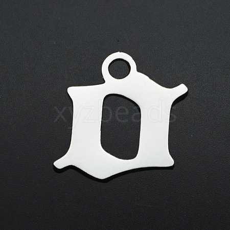 Non-Tarnish 201 Stainless Steel Charms STAS-S105-JA569-O-1