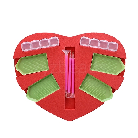 Heart DIY Diamond Painting Tool Sets PW-WG90BAA-01-1