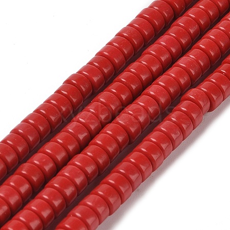 Dyed Synthetic Coral Beads Strands CORA-P010-06B-1