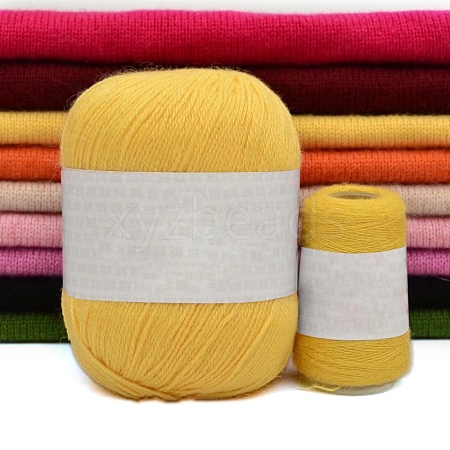 Hand-Woven Cashmere 3 Shares  Yarn PW-WG392F4-16-1