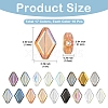170Pcs 17 Colors Electroplate Glass Beads EGLA-YW0005-59-3
