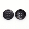 4-Hole Resin Buttons BUTT-WH0018-01A-04-1