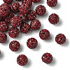 30Pcs Pave Disco Ball Beads RB-YW0001-14O-1