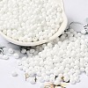 6/0 Opaque Baking Paint Glass Seed Beads SEED-M012-02A-37-1