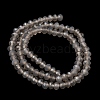 Natural Grey Agate Bead Strands G-D344-A19-03-4