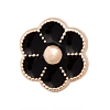 Alloy Enamel Detachable Button BUTT-WH0015-25-1