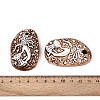 Handmade Porcelain Big Pendants PORC-T133-48-3