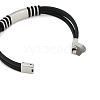 Unisex Casual Style Leather Cord Bracelets BJEW-L373-02P-1-3