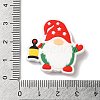 Christmas Theme Silicone Focal Beads SIL-G011-09F-3