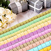 SUNNYCLUE 610Pcs 10 Colors Handmade Polymer Clay Bead Strands CLAY-SC0001-38C-4